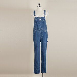 Vintage Y2K 90s Calvin Klein Denim Overalls Pants Size Small
